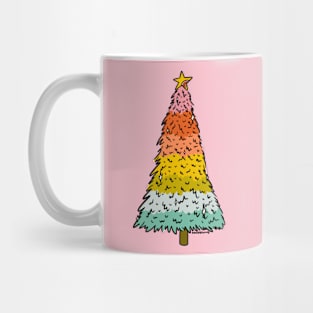 Rainbow Christmas Tree Mug